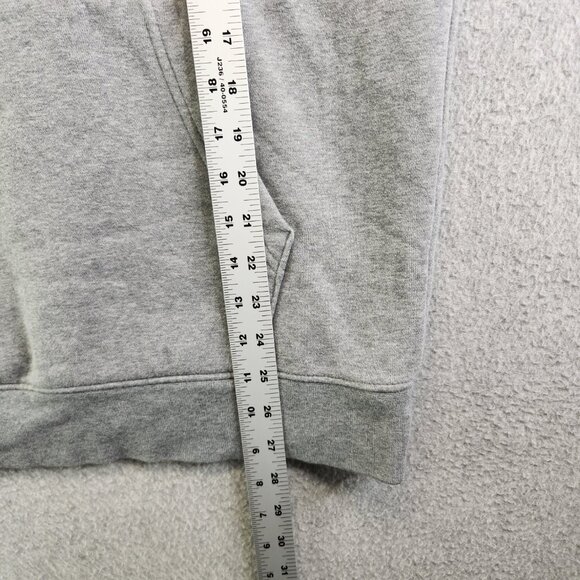 Jordan Hoodie Mens M Gray Flight Air Essentials Fleece Pullover Jumpman - Picture 11 of 14